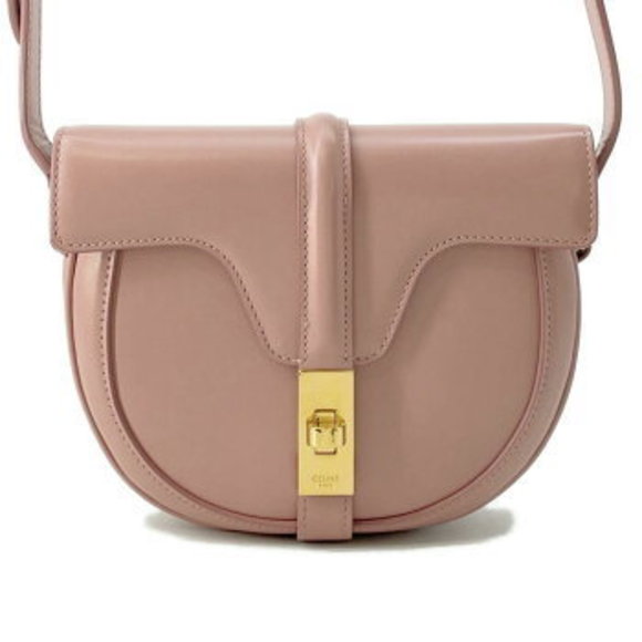 Celine Besas Leather Shoulder Bag - Picture 1 of 8
